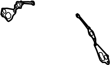 View 94810615305 Engine Coolant Outlet Gasket. Engine Coolant Water Inlet Gasket. Sealing, Water DIS. Water manifold Gasket.  Full-Sized Product Image