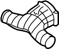 View 95511064661 Intercooler Pipe Full-Sized Product Image