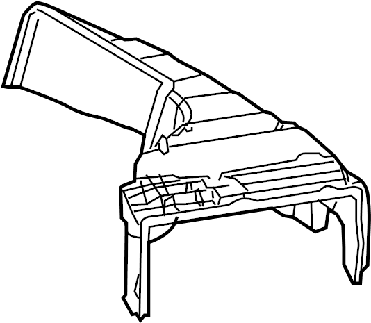 View 95557230000 HVAC Unit Case (Upper) Full-Sized Product Image