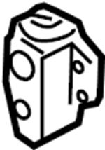 View 95557231904 A/C Expansion Valve Full-Sized Product Image