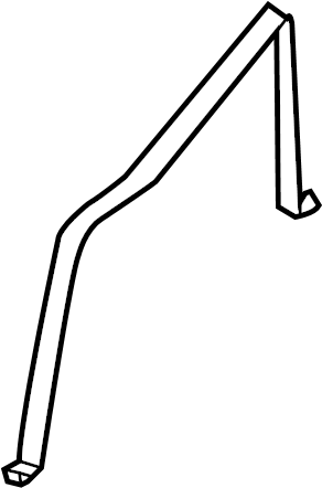 View 95550416200 Battery Hold Down Frame Full-Sized Product Image