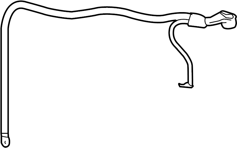 View 95561109700 GROUND STRAP. Negative cable.  Full-Sized Product Image
