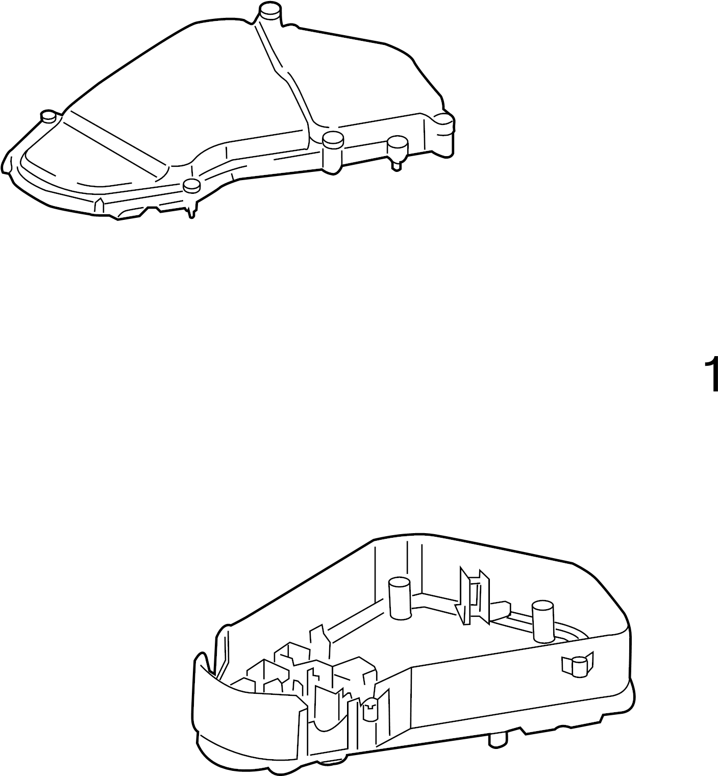 View 95561011101 Fuse Box Cover Full-Sized Product Image