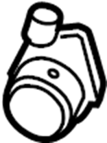 View 94812331650 Turbocharger Outlet Tube Full-Sized Product Image
