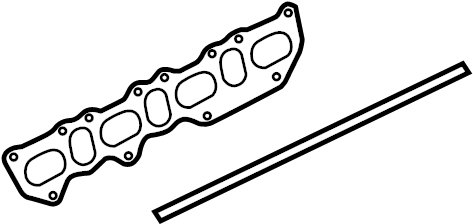 View 94811117101 Exhaust Manifold Gasket Full-Sized Product Image