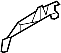 View 95511114910 Shield. Heat. Bracket. Exhaust. Support. Manifold. outer.  Full-Sized Product Image