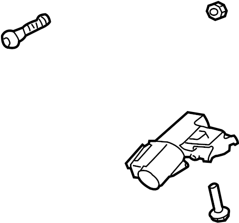 View 95534700720 Steering Column COMP. Steering Shaft.  Full-Sized Product Image