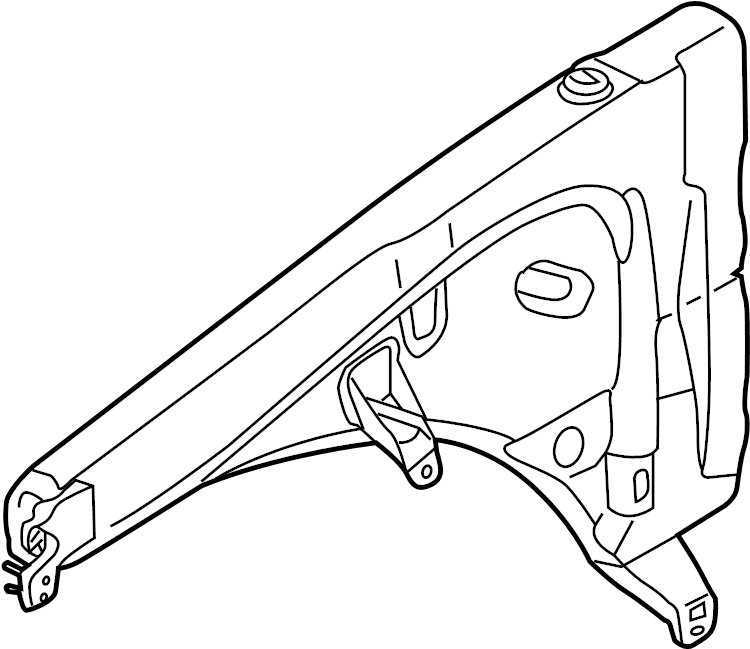 View 95552870300 Washer Fluid Reservoir Full-Sized Product Image