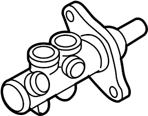 View 95535501520 Brake Master Cylinder Full-Sized Product Image