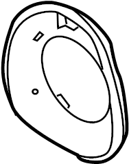 View 95564513200 Radio Speaker Bracket Full-Sized Product Image