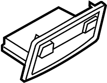 View 9555521490062W Console Trim Panel (Front, Rear, Lower) Full-Sized Product Image