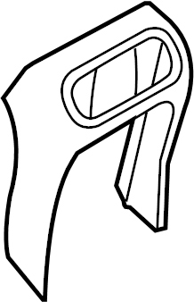 View 955552499006B7 Console Trim Panel (Front, Rear, Lower) Full-Sized Product Image