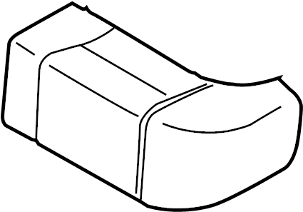 View 95552205501 Seat Cushion Foam Full-Sized Product Image