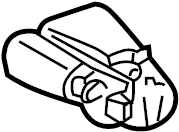 View 95556400110 Sunroof Motor Full-Sized Product Image