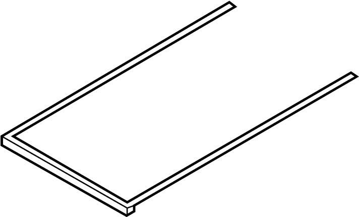 View 95556242300 Sunroof Frame Seal Full-Sized Product Image