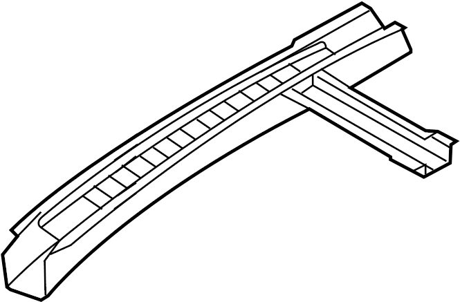 View 95550102000GRV Floor Side Rail (Front) Full-Sized Product Image