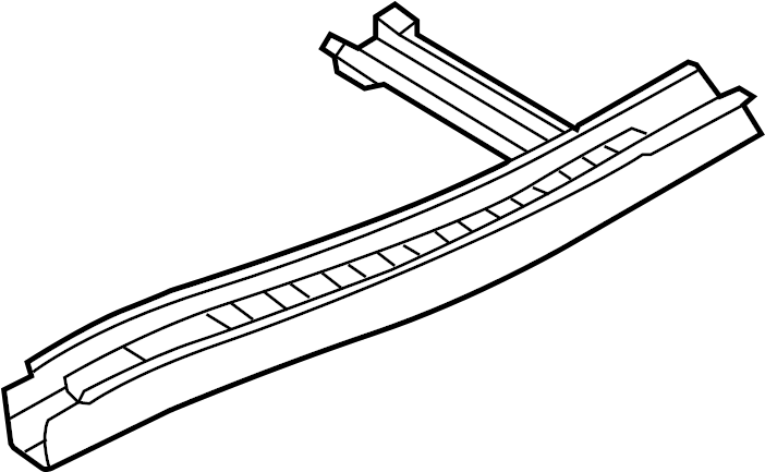 View 95550101900GRV Floor Side Rail (Front) Full-Sized Product Image