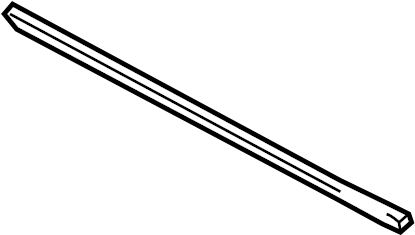 View 95553147800 Door Window Belt Weatherstrip Full-Sized Product Image