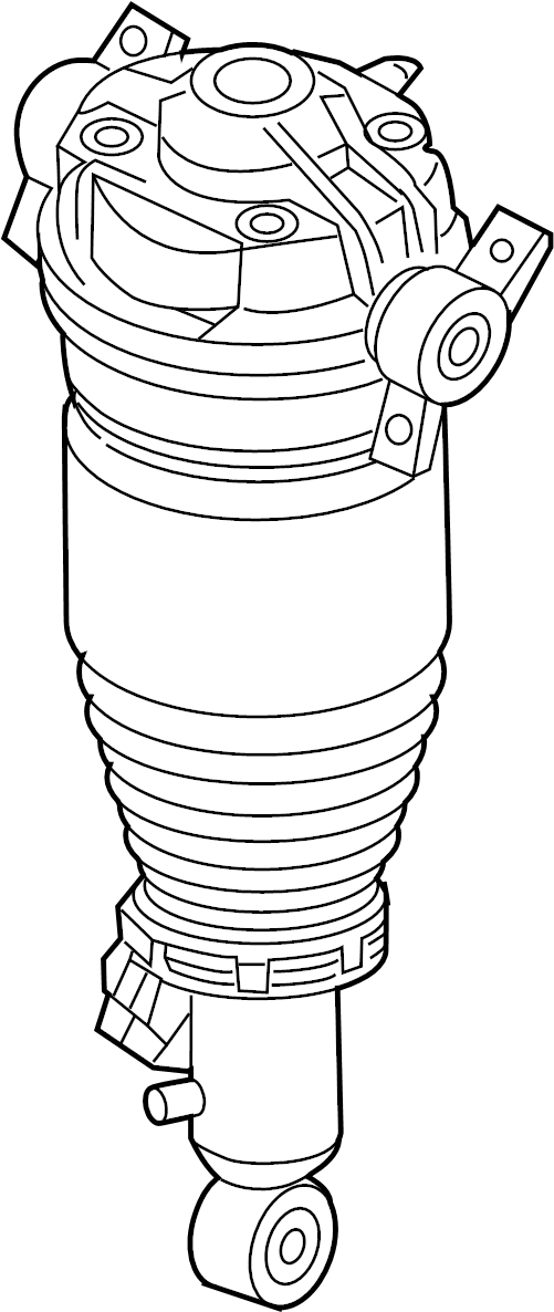View 95533303322 Suspension Strut and Coil Spring Assembly (Left) Full-Sized Product Image
