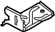 View 95550108901GRV Floor Extension (Rear, Lower) Full-Sized Product Image