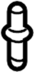View 95562822300 Windshield Washer Hose Connector Full-Sized Product Image