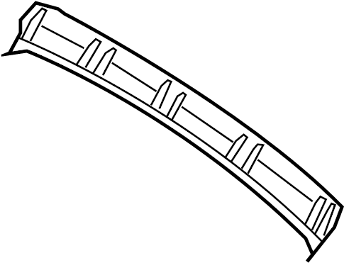 View 955555844009B9 Liftgate Trim (Rear, Upper, Lower) Full-Sized Product Image