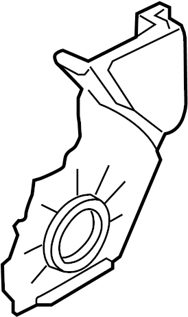 View 95510117311 Engine Timing Cover (Front, Rear, Lower) Full-Sized Product Image