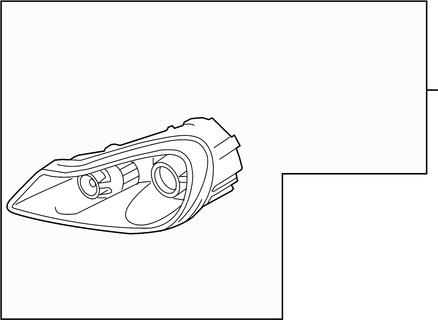 View 958941030G Headlight Assembly Full-Sized Product Image
