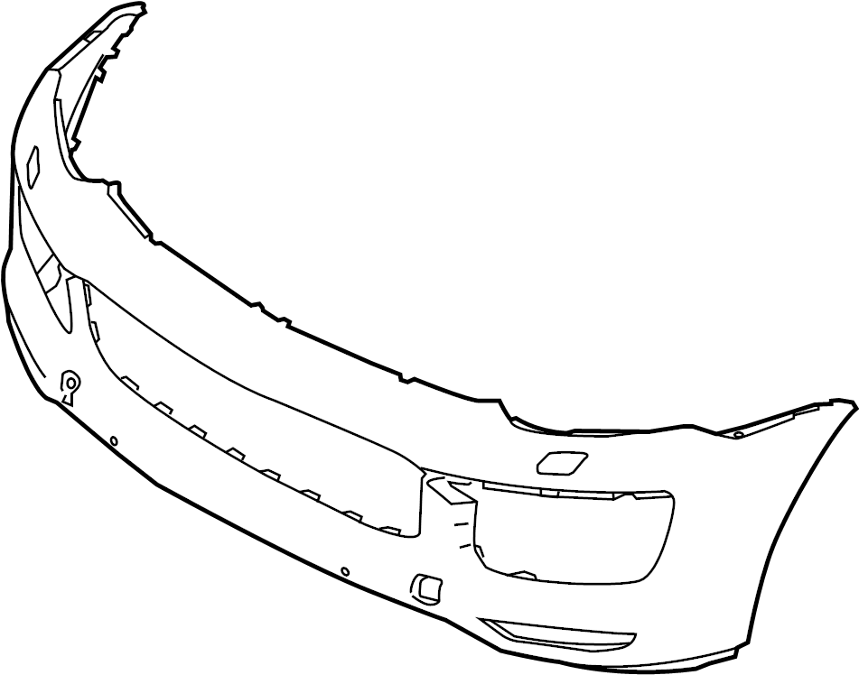 View 95850521767G2X Bumper Cover Full-Sized Product Image