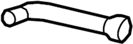 View 95810657300 Engine Coolant Pipe. Extension. Water Hose.  Full-Sized Product Image