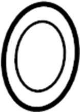 View 95510650900 Engine Coolant Pipe O-Ring Full-Sized Product Image