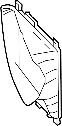 View 95857532200 Radiator Support Air Duct (Right, Front) Full-Sized Product Image