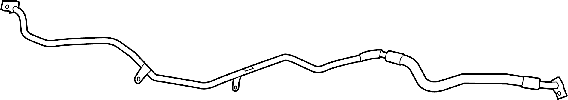 View 95830718110 Automatic Transmission Oil Cooler Hose Assembly Full-Sized Product Image