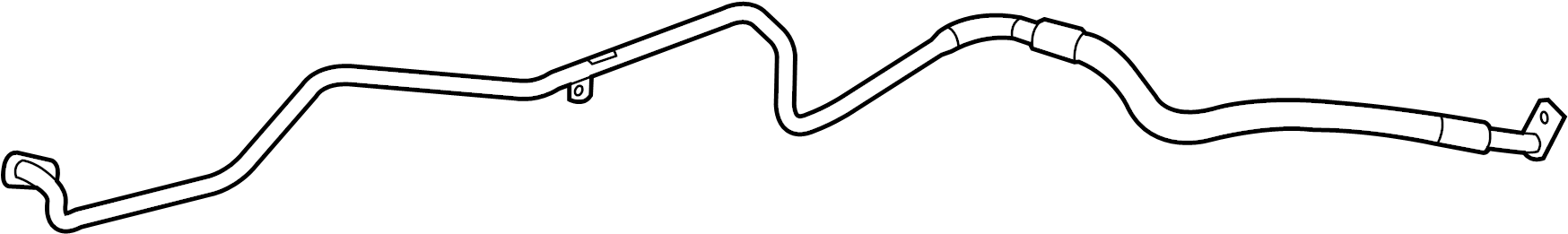 View 95830718210 Automatic Transmission Oil Cooler Hose Assembly Full-Sized Product Image