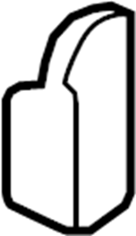 View 536010C011C2 Hood Release Handle Full-Sized Product Image