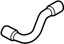 View 95810669650 Engine Coolant Hose Full-Sized Product Image