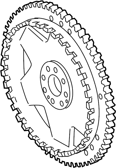 View 95810232700 Automatic Transmission Flexplate Full-Sized Product Image