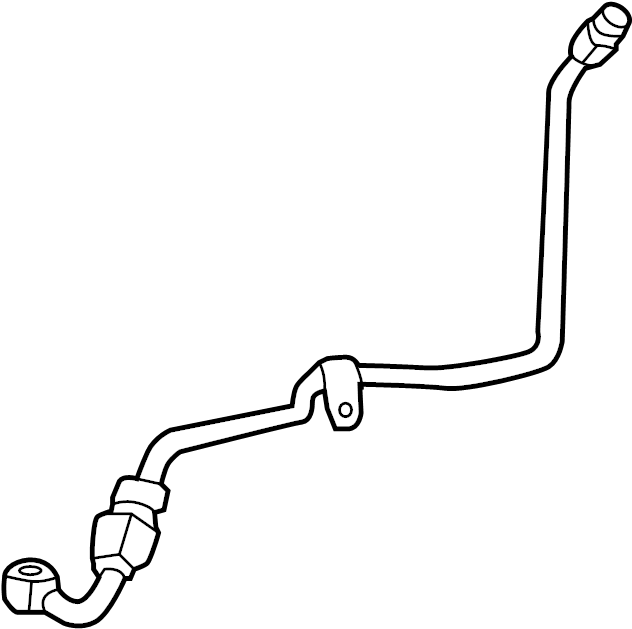 View 94810708660 Turbocharger Oil Line Full-Sized Product Image