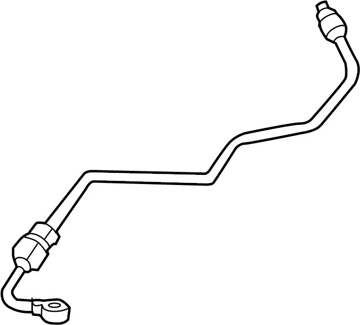 View 94810708760 Turbocharger Oil Line (Lower) Full-Sized Product Image