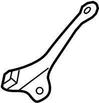 View 95511116230 Bracket. Support. Pipe. (Right, Rear, Upper) Full-Sized Product Image