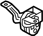 View 95811115230 Exhaust System Hanger Bracket Full-Sized Product Image