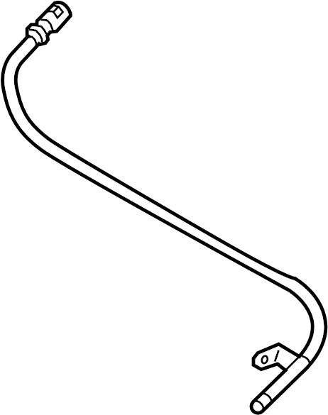 View 95834743900 Pressure. Hose. Return. (Upper) Full-Sized Product Image