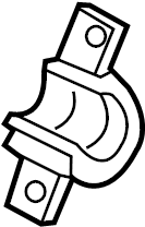 View 95533379400 Stabilizer. Bar. Bracket. (Lower) Full-Sized Product Image