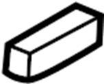 View 95550589701 Cover. Clamp. Retainer. (Lower) Full-Sized Product Image