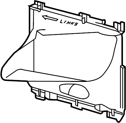 View 95850533630 Radiator Support Air Duct (Front) Full-Sized Product Image
