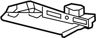 View 95850524600 Air. Deflector. (Lower) Full-Sized Product Image
