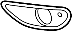 View 958505824109B9 Fog Light Trim (Right) Full-Sized Product Image