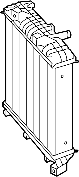 View 95810621250 Radiator Full-Sized Product Image
