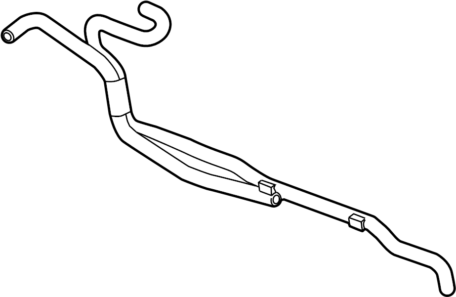 View 95810626902 Radiator Coolant Hose (Upper) Full-Sized Product Image