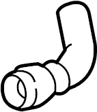 View 95810637300 Connector hose. Drive Motor Inverter Radiator Hose. Engine Coolant Hose. Water HOSE Cooling W.  Full-Sized Product Image